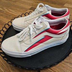 Off the Wall David Bowie VANS Old Skool Aladdin Sane 2019 8 M Men 9.5 W Women